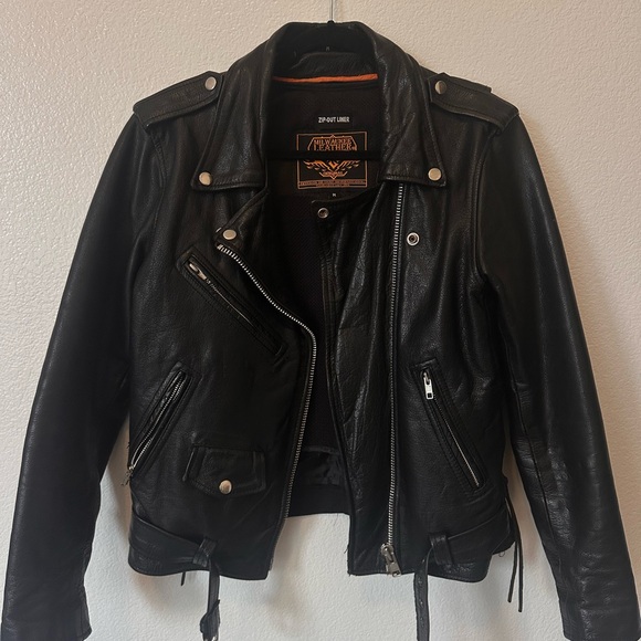Other - Vintage Milwaukee, leather riding jacket size medium with a zip out liner